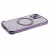 HRF Serie für iPhone 14 TPU Hülle Leopard Galvanisierte Abdeckung Kompatibel mit MagSafe