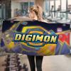Digimon Adventure Monster Game Beach Towel Colorful Bath Towels For Girl Microfiber Quick Dry Sand Free Beach Yoga Spa