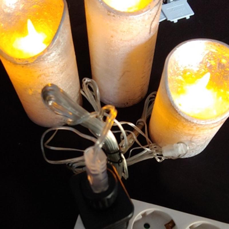 3-in-1 AA AAA Batterie-Eliminator Netzteil-Adapter für LED-Licht/Spielzeug/Ventilator/Kamera Ersatz LR6/AA Batterien