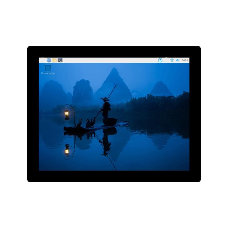 8inches Glass Panel IPS Screen 10 Point Touches LCD Screen 768*1024, Toughened Glass Capacitive Screen