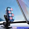 2022 Magnetic Plate Car Phone Holder Small 360 Rotation Magnet Mount Mobile Cell Stand Telefon Bracket Support For iPhone 14