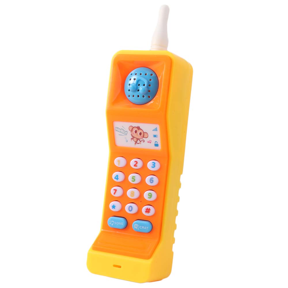 Muzyczny Telefon dla Niemowląt Zabawki Symulacja Dźwięk Światło Telefon Komórkowy Zabawka Kreskówka Uroczy Oświecenie Dzieci Uczące się Telefon Komórkowy