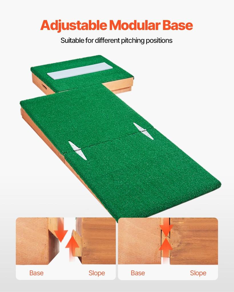 85 in Pitching Mound Portable Pitcher Mound Baseball Softball Training