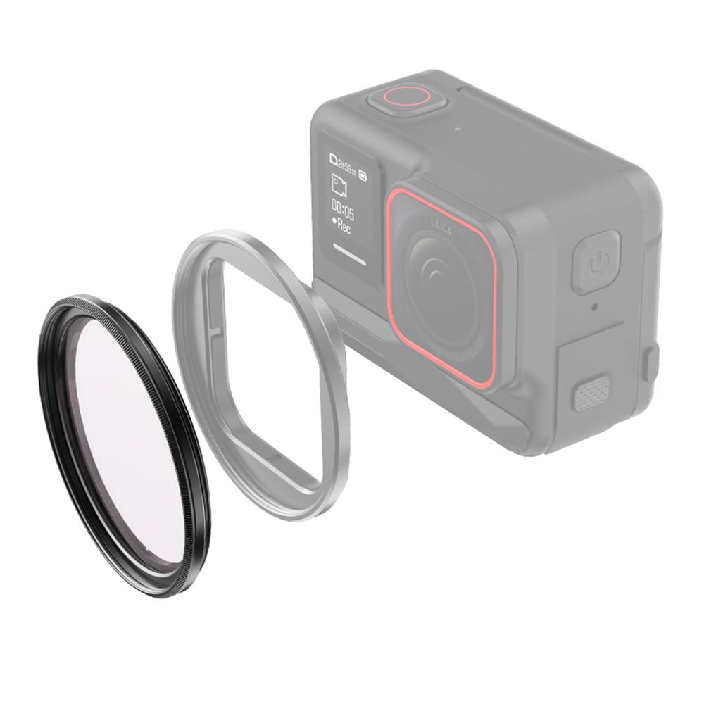 Filter Holder Metal Filter Bracket Protective Frame Replacement for Insta360 Ace/ Ace Pro