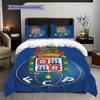 Porto Football Club Emblem Bedding (1 * duvet cover + 2 * pillowcase, without core) 2D Flat Christmas birthday gift Duvet cover and pillowcase