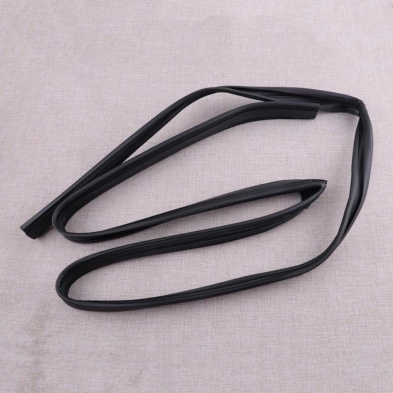 Car Front Right Door Glass Sealing Strip Rubber Fit For Toyota Corolla ZZE122 ZRE120 2004-2008 2009 2010 2011 2012 2013 Black