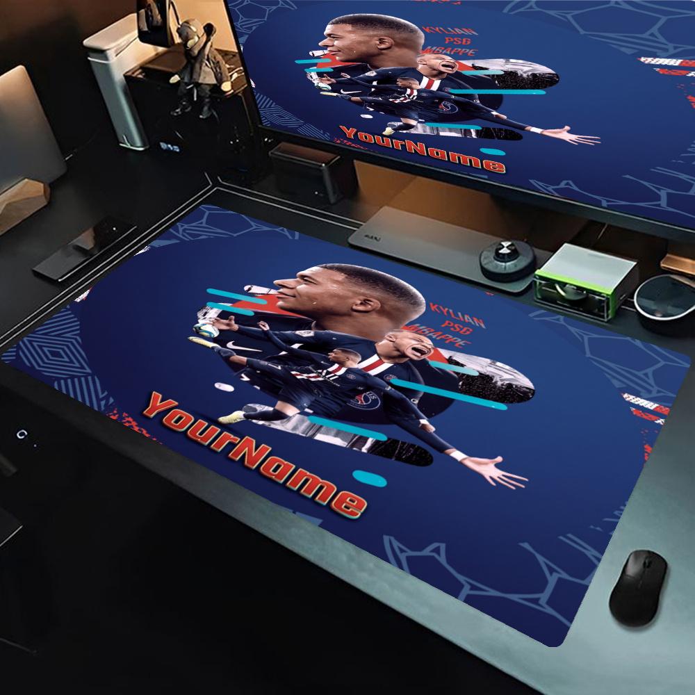Mbappe Personalized Name Mouse Pad Gaming Laptop Mouse Pad Office Mouse Mats Nonslip Rubber Bottom Perfect For Office Laptop Gaming Setup