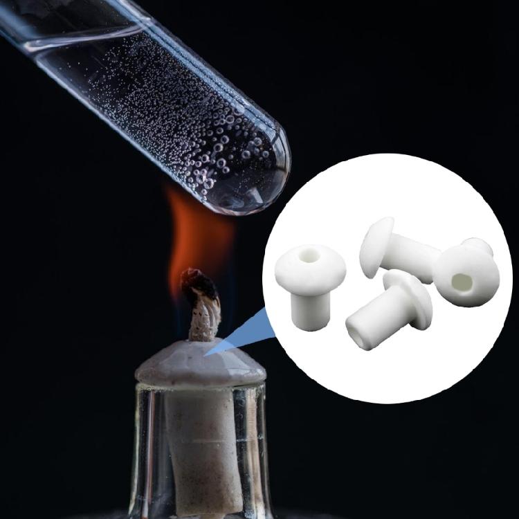 30 szt. Ceramiczne Uchwyty do Knotów Wygodne Stojaki na Knoty do Lamp Olejowych Zamienniki Niezbędny Komponent Lampy Alkoholowej