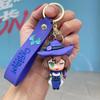 Genshin Impact And Naruto Silicone Keychain Figurine Collectible For Anime Fans