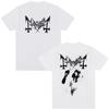 Legendary Black Metal Band Mayhem Dead Unisex Gothic Dark Loose Short Sleeve Women And Men T-shirt