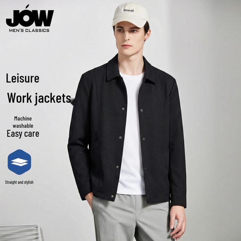 JOW Men's Casual Lapel Work Jacket