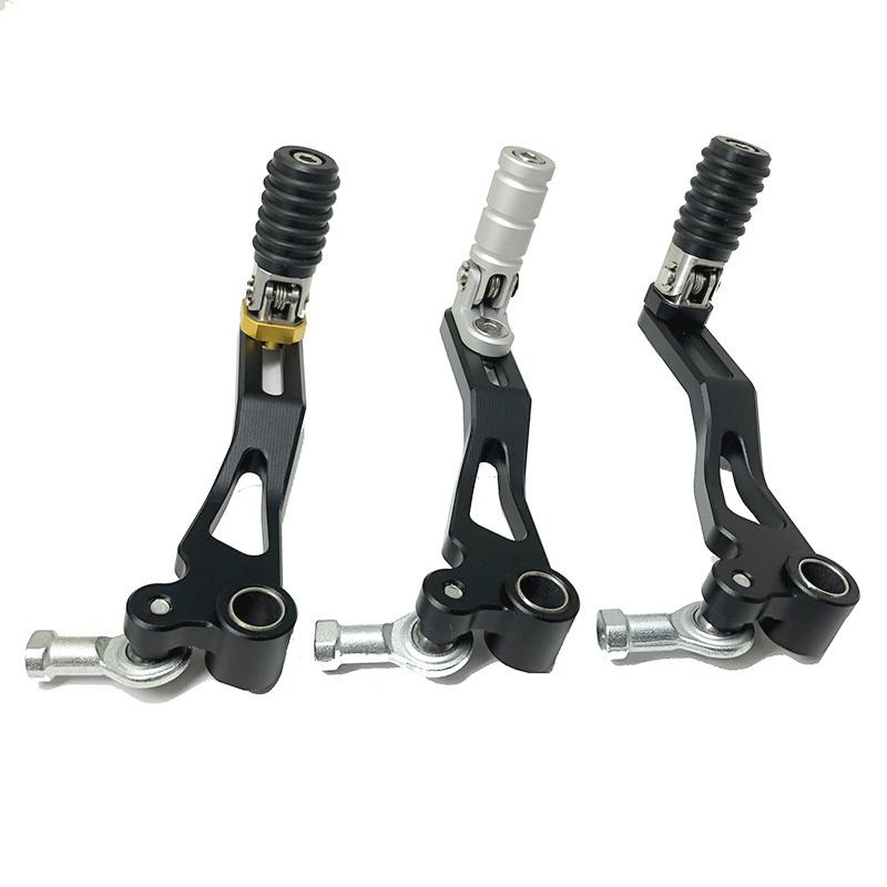 Motorcycle CNC Aluminum Adjustable Folding Gear Shifter Shift Pedal Lever For KAWASAKI Z250 Z300 For NINJA 250R For NINJA 300