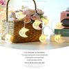 Cloud Star Moon LED String Lights: Battery-Operated Decorative Lights for Valentine's Day & Parties