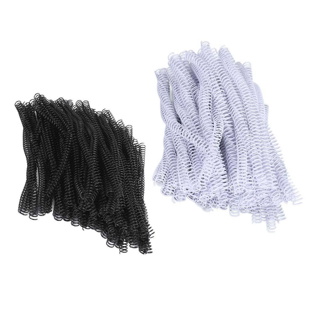 100 Buc. Spire Metalice cu Buclă Simplă 48 de Dinți 4??1 Pas 14.3mm Capacitate 115 Foi Legare Spirală C