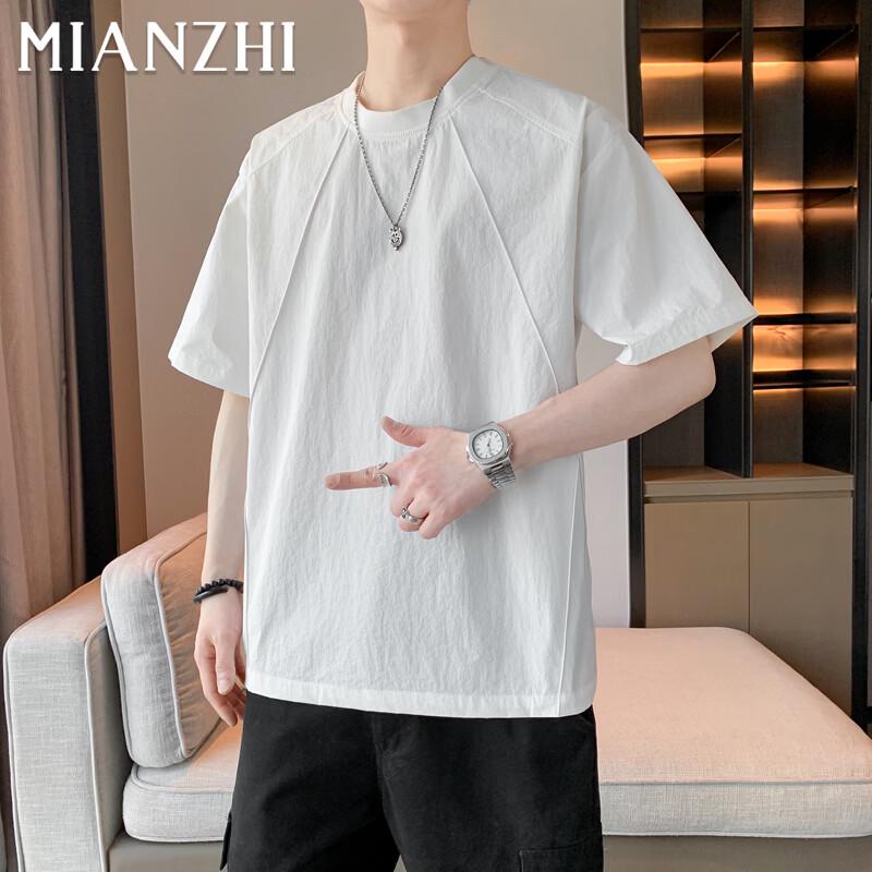 Men s Ice Silk Quick-Dry Short Sleeve T-Shirt L