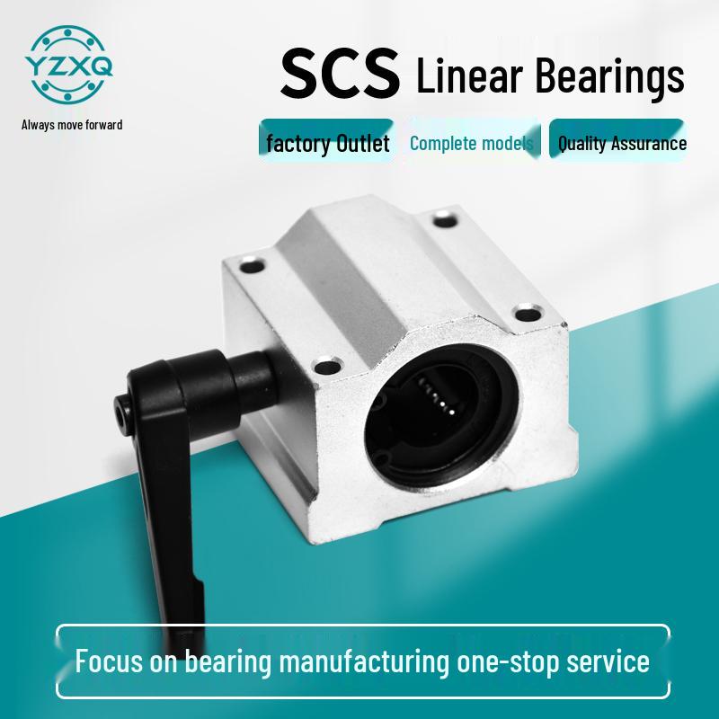 Optical Shaft Linear Slide Block Bearing Lock Positioning Slider Rail SCS10-30 Box-Slider Guide