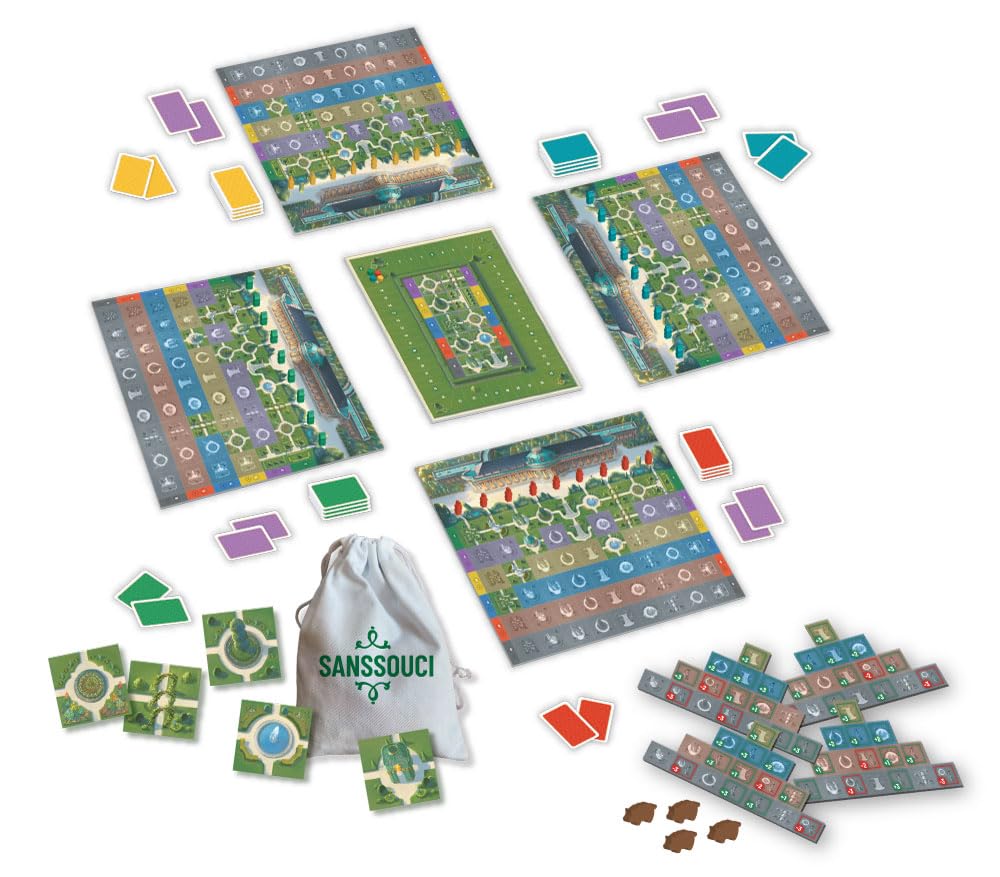 Arclight Sans Souci 40 ages 8 and Board game (2-4 players, minutes, up)