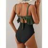 2026 New Sexy U-Neck Swimwear Women One Piece Swimsuit Female Hollow Out Bodysuit Monokini Bathing Suit Beachwear Swimming Suit