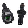 Complete Package of Straight Female and Male Fuel Line Quick Connectors