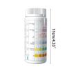 100PCS Aquarium Testing Set for Freshwater Saltwater Pond Test Strips for Fish Tank Testing PH Nitrites Alkalinity