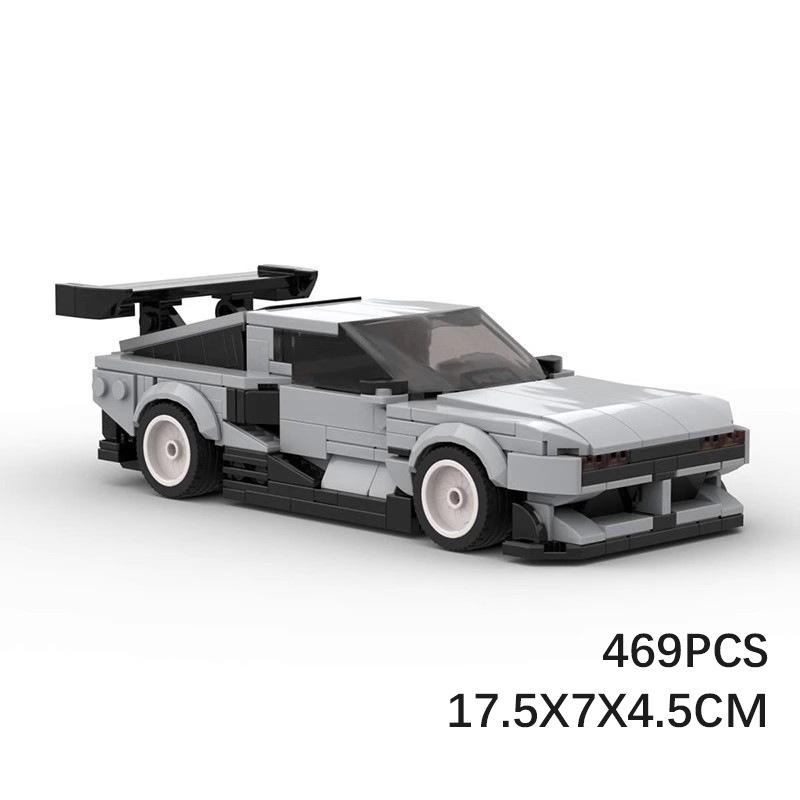Building Block Compatible With 126509N Vision 74 Speed 8 Grid Car Concept Racing Supercar
