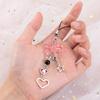 Y2K Phone Charm Bow Heart Star Keychain Pendant Kawaii Bag Goth Chain Cute Accessory