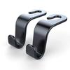 Universal Cute Cartoon Car Seat Back Hook - No Installation, Multipurpose, Strong Load Bearing