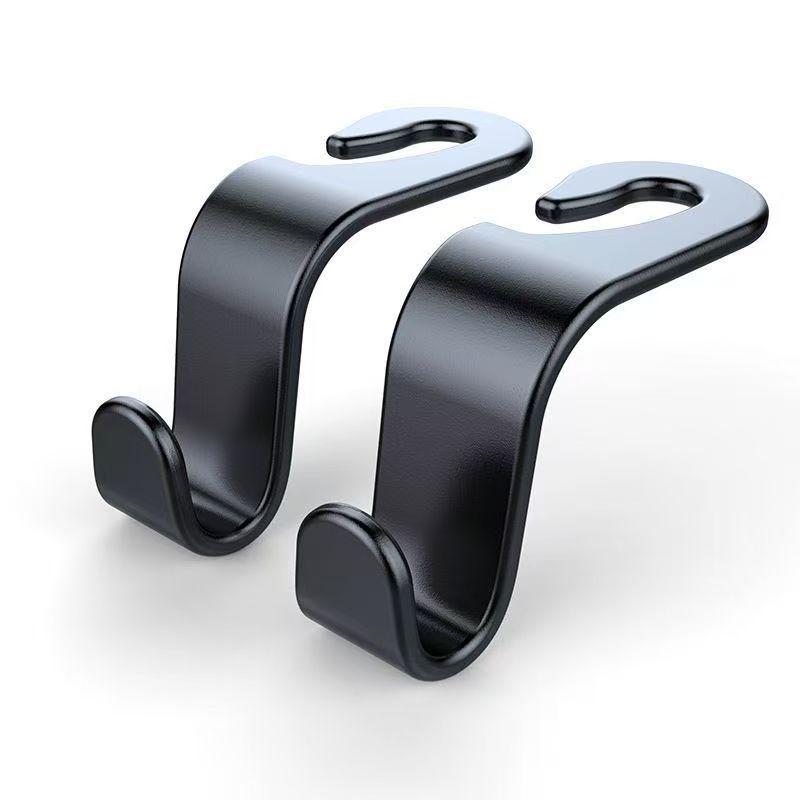 Universal Cute Cartoon Car Seat Back Hook - No Installation, Multipurpose, Strong Load Bearing