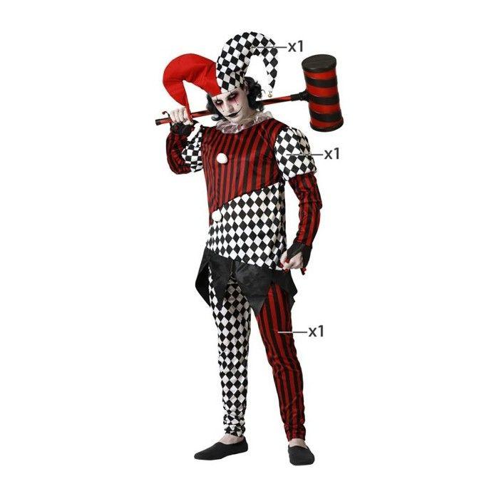 Pánský kostým Harlekýn Šašek