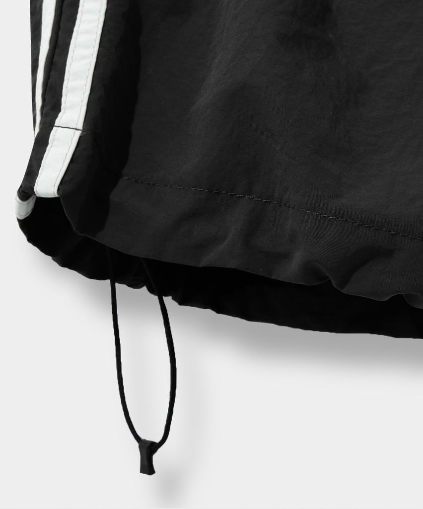 Dimiteulibeullaeg [Summer] Vlad Curved Track Nylon Cargo Pants_Black