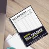 Monthly Bill Payment Tracking Planner with Visual Progress Charts Effective Financial Management or Cleaning Schedule