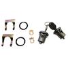 Pair of 2 Door Lock Cylinder Set For Chevy Chevrolet GMC Truck SUV Oldsmobile 5070006