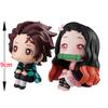 Anime 9CM Demon Slayer Kamado Mi Dou Zi Figure Cute Car Ornament  PVC Action Model Toys Kids Christmas Holiday Gifts In Stock