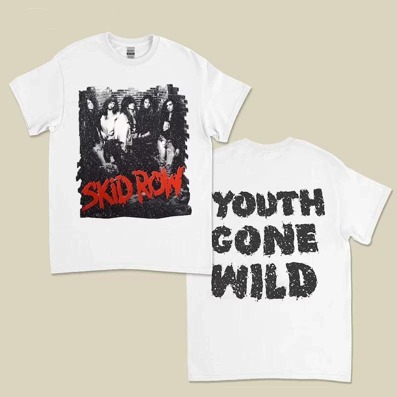 Skid Row Metal Rock Concert Tour 1989 Shirt 2XL