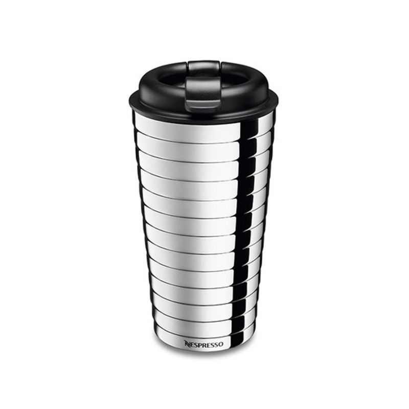 NESPRESSO Offizieller Reisebecher Touch Edelstahl-Tumbler 345ml