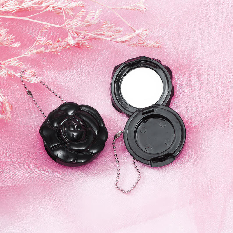 Mini Lip Balm Small Bottle Container Case Portable Lip Gloss black