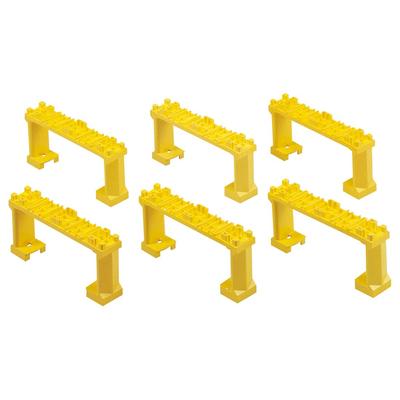 TAKARA TOMY Plarail J-22 Double Track Block Pier (6 Pieces)