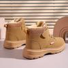 Kid's Winter Boots  Plus Velvet Plus Cotton Snow Boots Outdoor High Warm Girls Winter Boots  Kids Winter Boots