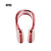 4PCS Soft Silicone Swimming Nose Clip Universal Fit Swimming Accessories  Swim Training