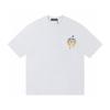 T27 CHROME HEARTS Verão 2026 Novo Algodão de Alta Qualidade Gola Redonda Solta Tamanho Grande Camiseta Masculina e Feminina Camiseta de Casal