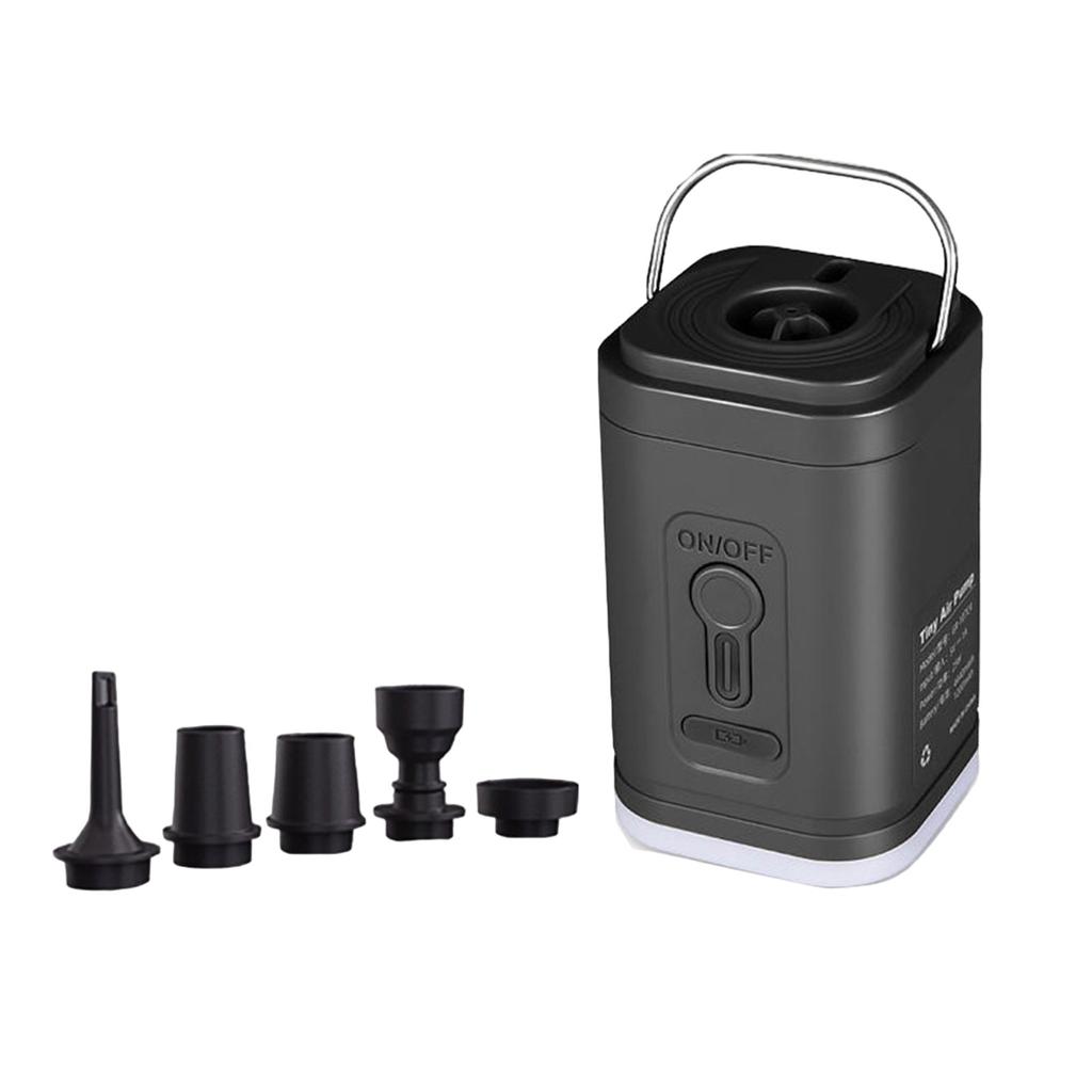 Electric Air Pumps for Inflatables Portable Rechargeable Battery for Float Inflate Deflate Small Pumps for Pool Floats