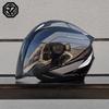 ORZ Motorcycle Helmet Half Face Double Lens Moto Four Seasons Men Women Street Fashion Helmet Capacete De Moto Safety