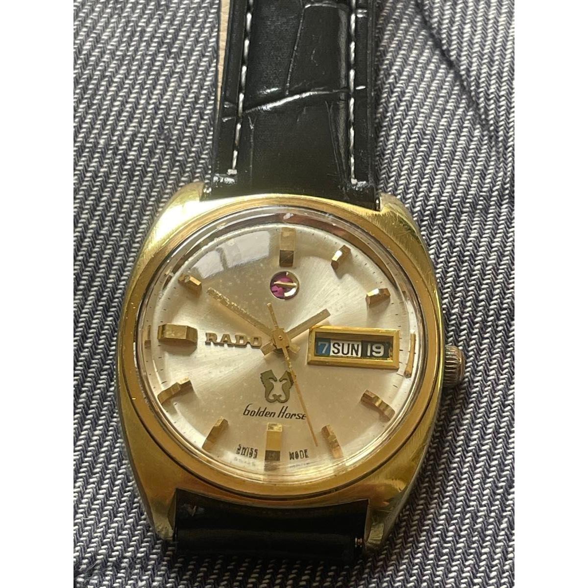 Used Rado Golden Horse automatic winding working item