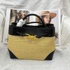 New Straw Bag Women's Bag Crossbody High-end Versatile Portable Shoulder Underarm Bag