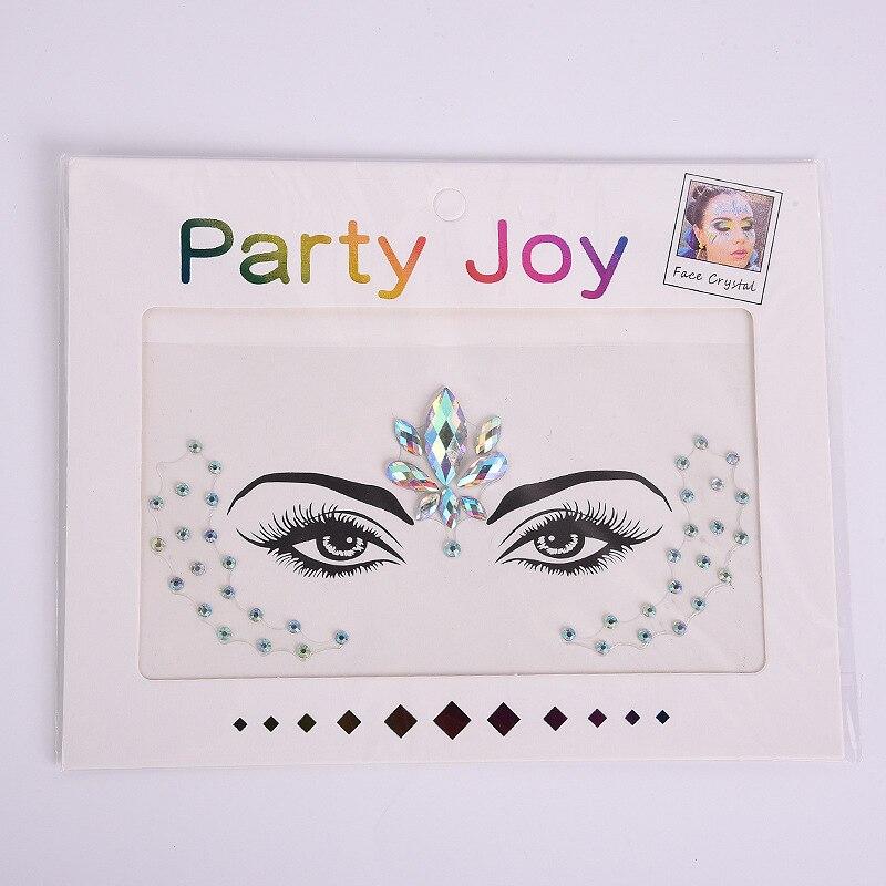 

3D сексуальные татуировки для лица, наклейки, временные татуировки, блестящие поддельные татуировки, стразы для женщин, вечерние украшения для лица, татуировки