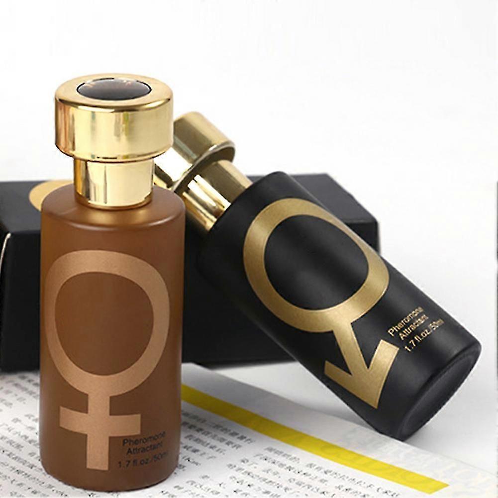 50ml Pheromone Perfume For Getting Immediate Male Female Attention, Long Lasting Attraction Scent Lure Perfume Holiday Gifts for Men Women