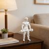 Fitness Ornament 3D Printed Muscle Man Ornament, Fitness-Themed Sculpture for Bodybuilders, Iron Master Statue Sports Figure Weightlifting Home Office