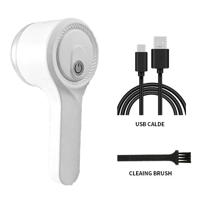 Rechargeable Fabric Shaver & Lint Remover - Safely Removes Hairballs Without Damaging Clothes