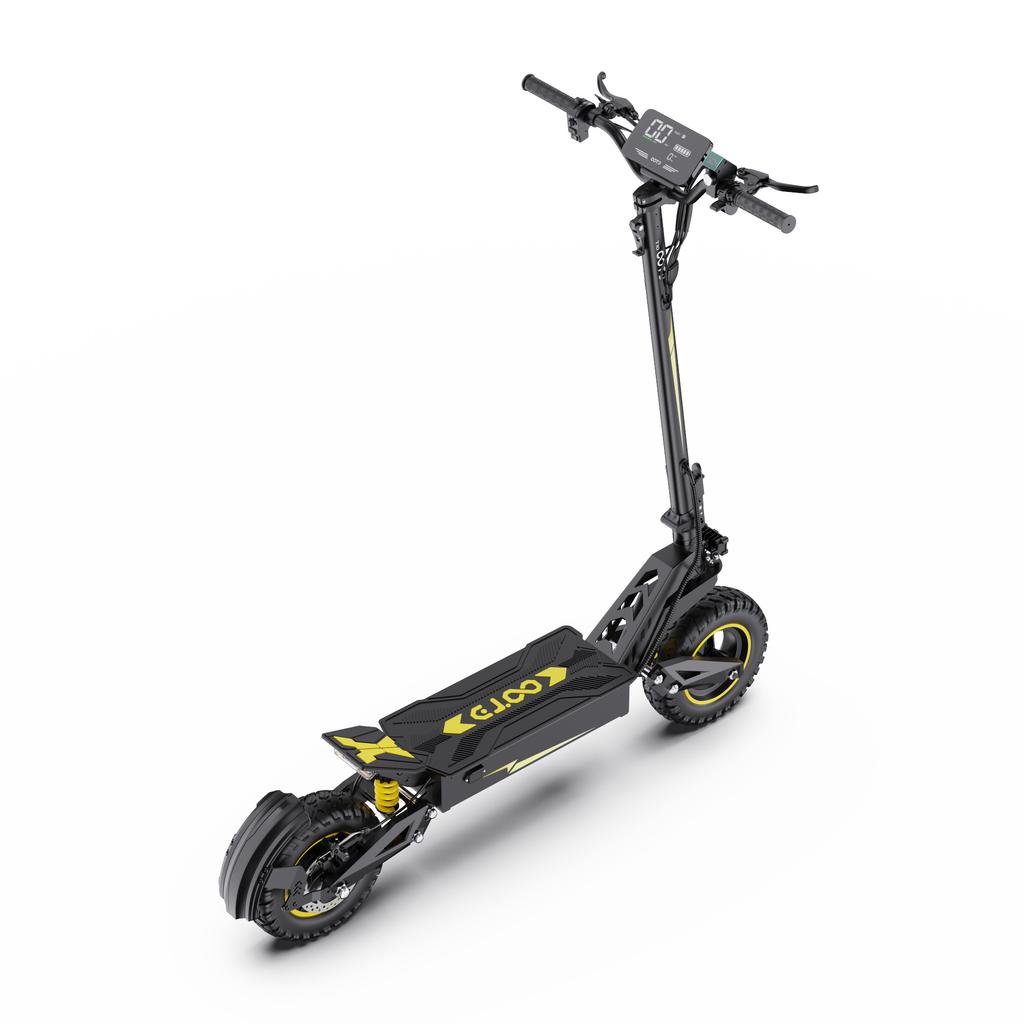 OOTD T10 Electric Scooter 11-Inch Off-road Tire All Terrain 48V13.5AH Battery 900W Motor Peak EScooter City Commuting Scooter Urban Foldable E-Scooter