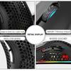 Rechargeable Gaming Mouse USB 2.4G Wireless RGB Light Honeycomb Gaming Mouse Desktop PC Computers Notebook Laptop Mice